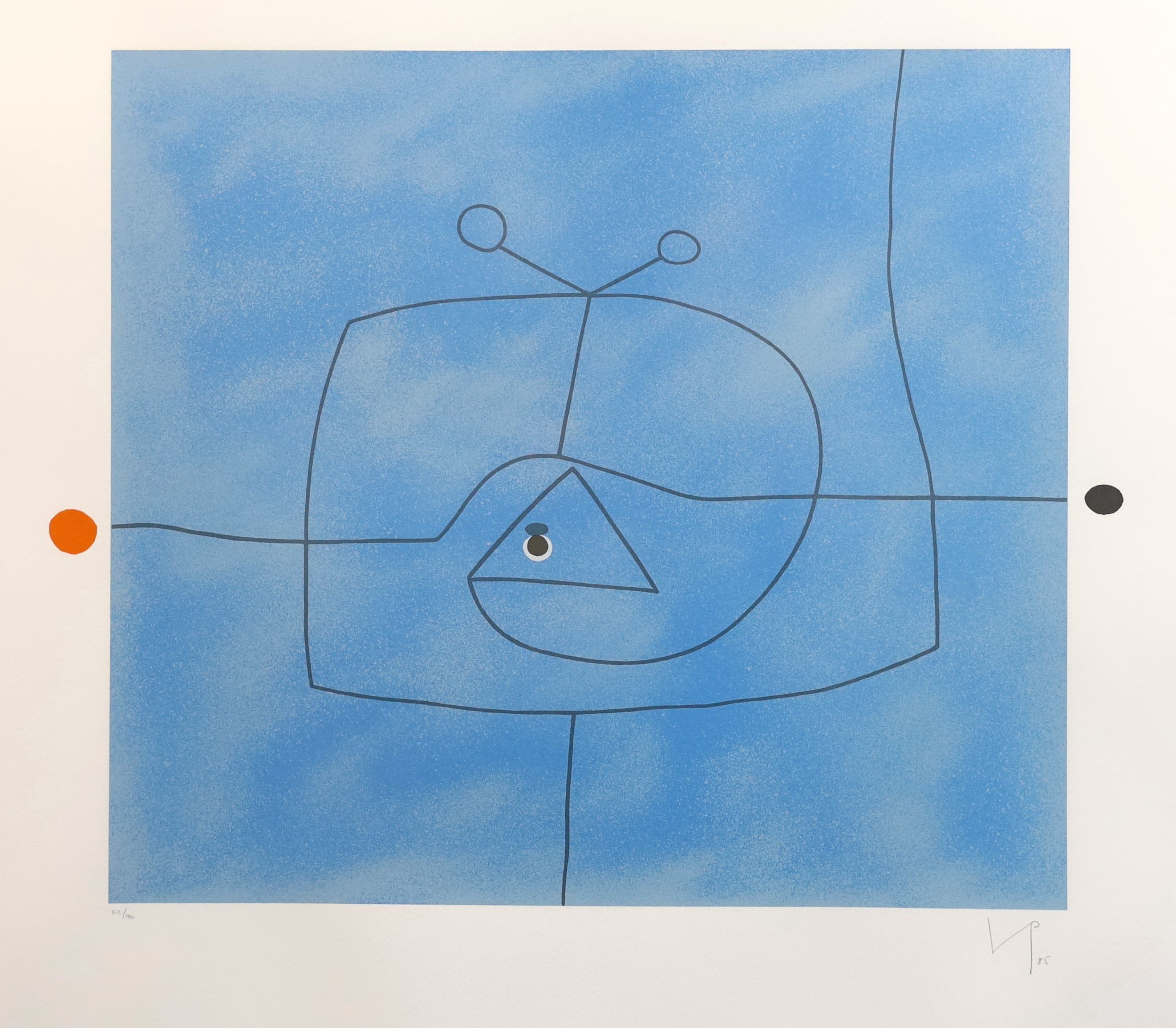 Victor Pasmore (1908-1998), Apollo II (Lynton G32), Screenprint in colours, 1985, Overall 66 x 89cm.